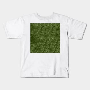 Chartreuse velvet Kids T-Shirt